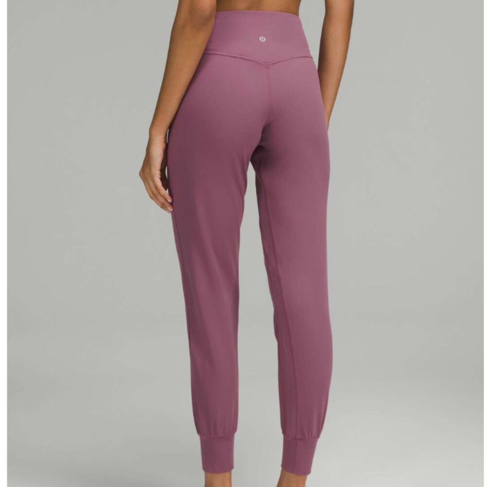 Women Lululemon Align High-Rise Jogger 28" Vintage Plum Size 14 Yoga Athleisure - Picture 2 of 8